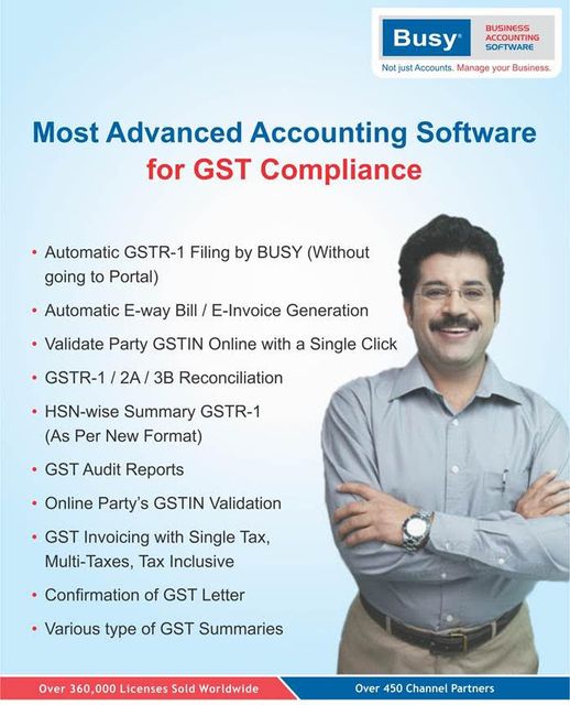 Most Advanced Accounting Software for GST Compliance