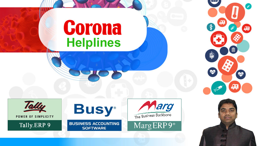 SUPPORT HELPLINES of TALLY, BUSY & MARG During CORONA Curfew